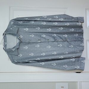 Long sleeved button up dress shirt